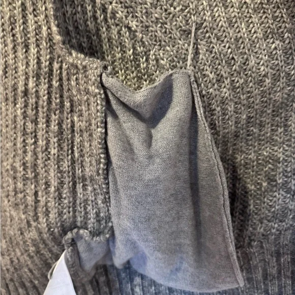 Banana Republic Heather Gray Cardigan Sweater - Picture 4 of 5